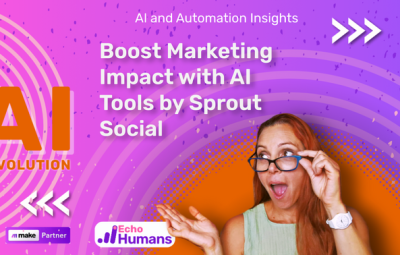 This is a image for our post about Boost Marketing Impact with AI Tools by Sprout Social image.
