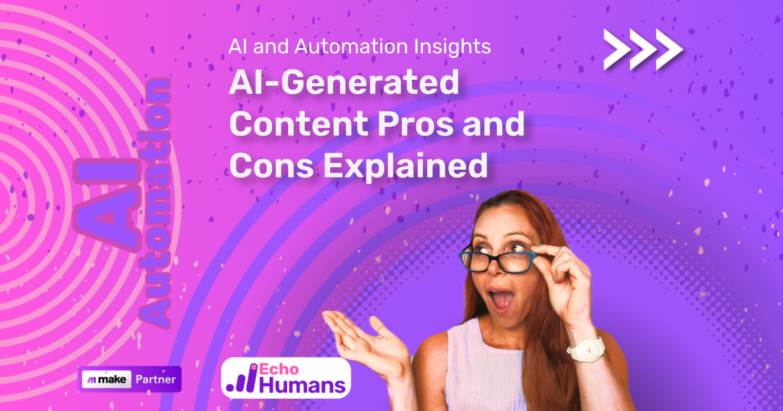 This is a image for our post about AI-Generated Content Pros and Cons Explained image