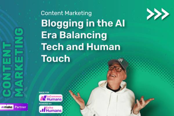 This is a image for our post about Blogging in the AI Era Balancing Tech and Human Touch image