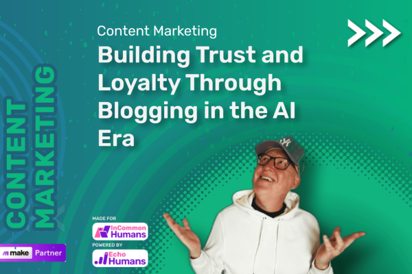 This is a image for our post about Building Trust and Loyalty Through Blogging in the AI Era image
