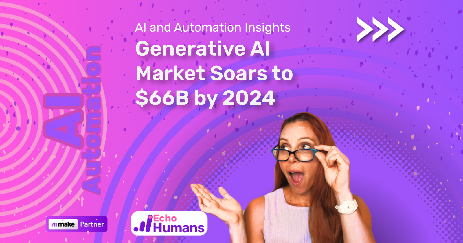 This is a image for our post about Generative AI Market Soars to $66B by 2024 image