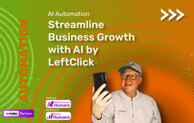 This is a image for our post about Streamline Business Growth with AI by LeftClick image
