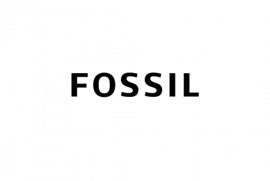 Fossil - case study logo in black