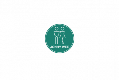 Johny Wee - case study logo in green.