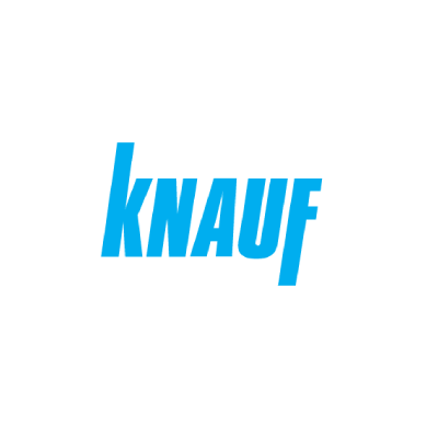 Knauf blue logo image.