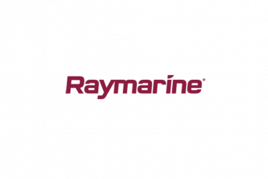 Raymarine - case study logo in red.