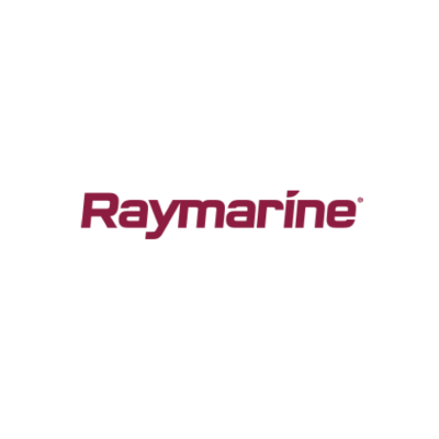 Raymarine - case study logo in red.
