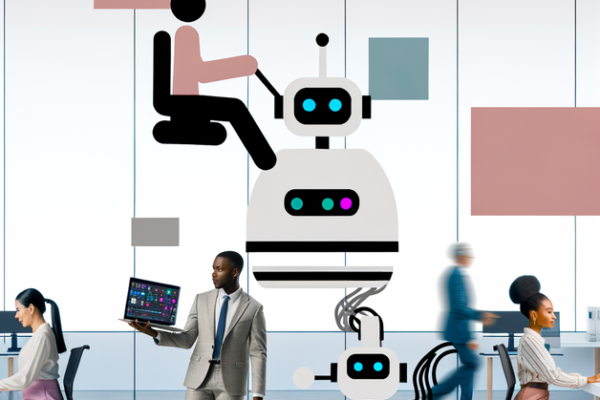 AI and automation enhance efficiency, create new job roles, and transform industries like healthcare, HR, and retail, reshaping the future of work. image